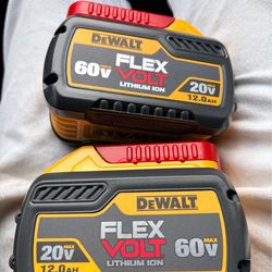 3  12.0 dewalt batteries