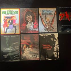 Blood, Blades & Heavy Metal – Cult Anime & Sci-Fi DVD Lot