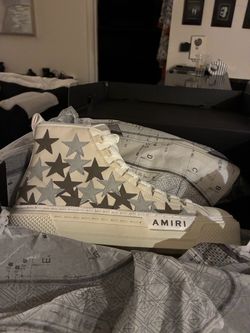 Amiri Star High-Top Sneakers