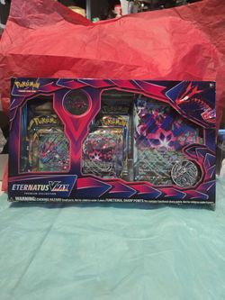 Pokemon TCG Eternatus VMAX Premium Collection Box