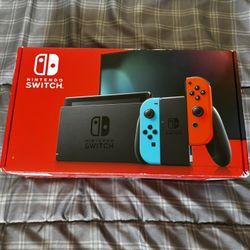 Nintendo Switch 2025 - Red/Blue - New 