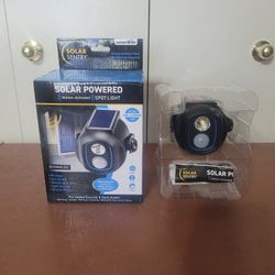 New!!  Senor Brite Solar Powered Motion Activated Spot Light 