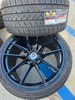 20"new Staggerd VARRO Flo-form Wheels With New Tires For MERCEDES BENZ E300