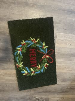 “MERRY” Christmas Mat
