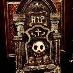 Haunted Mansion Nightmare Before Christmas Head Stone