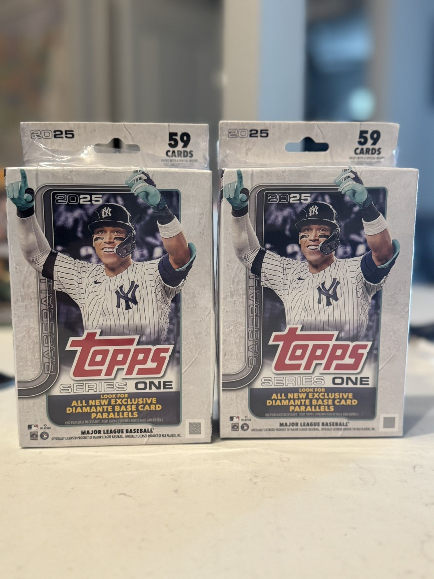 2025 Topps Series 1 MLB Baseball Hanger Box Lot of 2 New Factory Sealed