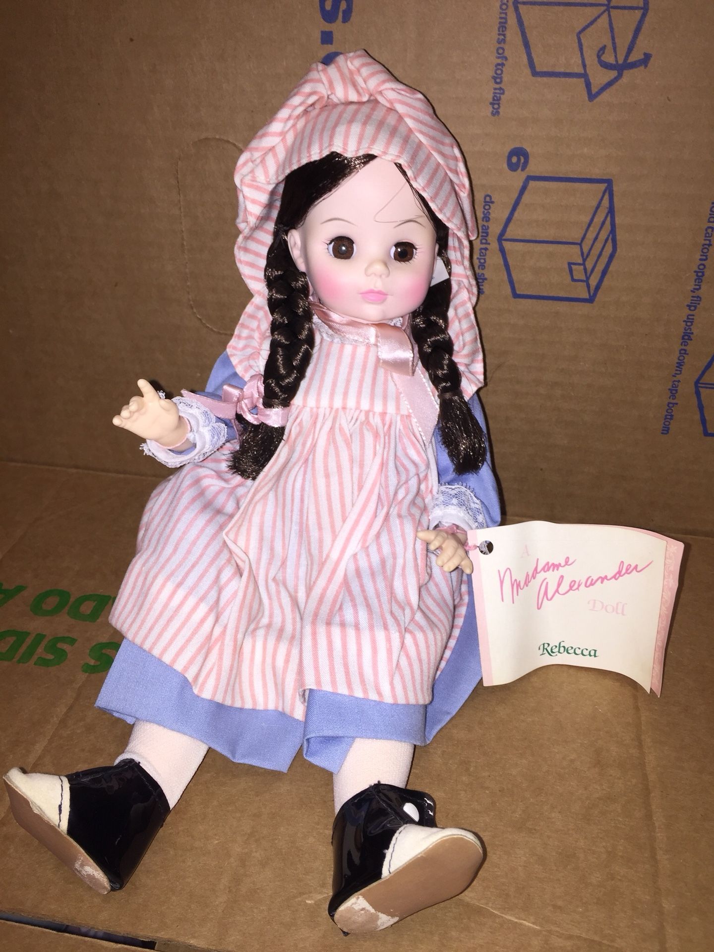Madame Alexander, My Child, Gund Vintage Dolls Waterford Crystal Vase