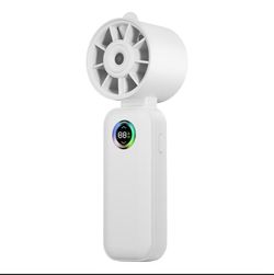 Portable Handheld Mist Fan Rechargeable Small Personal Fan Cooling Tool for Travel, Makeup, Outdoor, Indoor Durable and Powerful