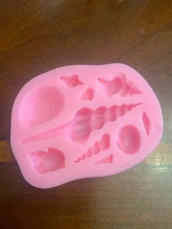 F05 Silicone Seashell Mold for Resin Art and Baking