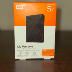 Western Digital 5 TB Hard Drive 