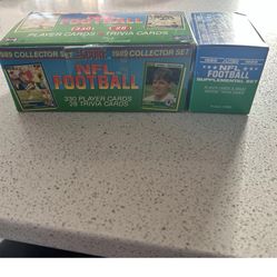 1989 Score Football Factory Complete Set