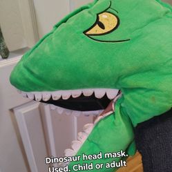 Dinosaur Head Mask