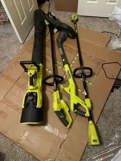 RYOBI yard equipment