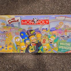 Monopoly Simpsons $25 Fim