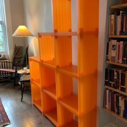 Design Within Reach Orange Cubitec Modular Shelving by Doron Lachisch