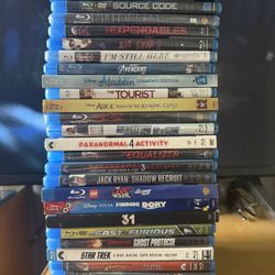 4 For $10 Bluray Movies 
