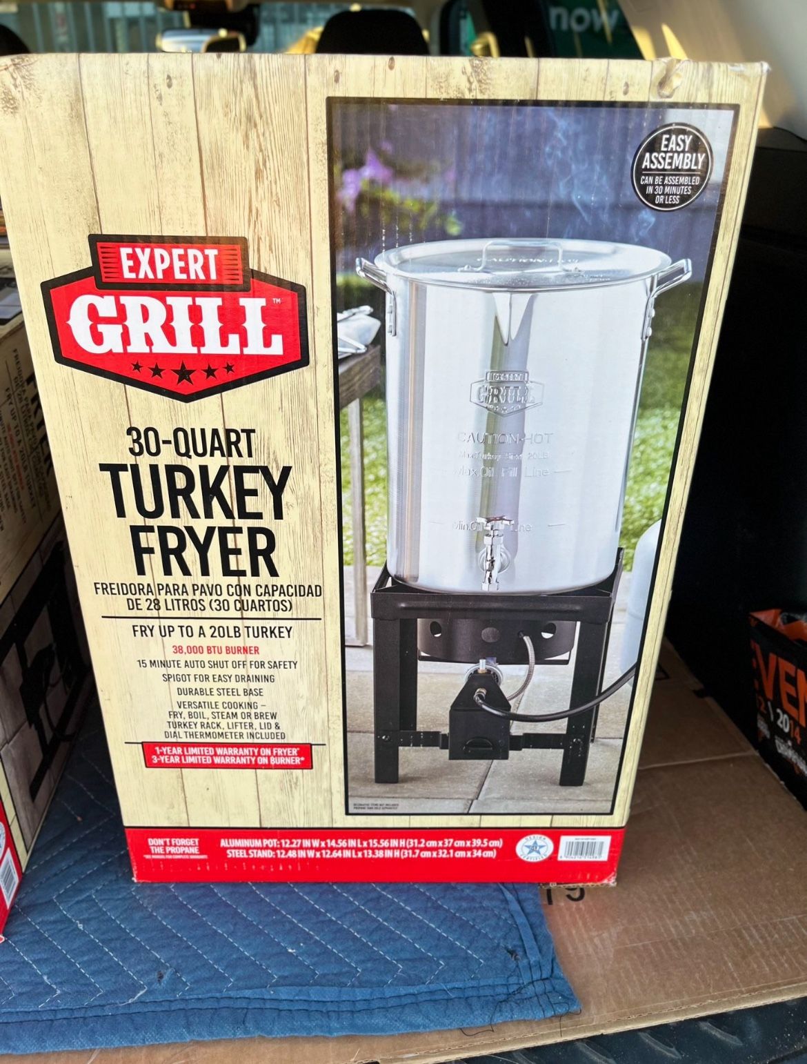 New Turkey Fryer