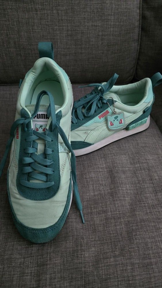 PUMA x POKÉMON Future Rider Bulbasaur Sneakers SIZE 10.5