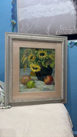 Framed Korean Oil Paintings