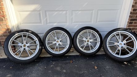 OEM Porsche 992 Carrera Classic 19/20” Winter Wheel & Tire Package