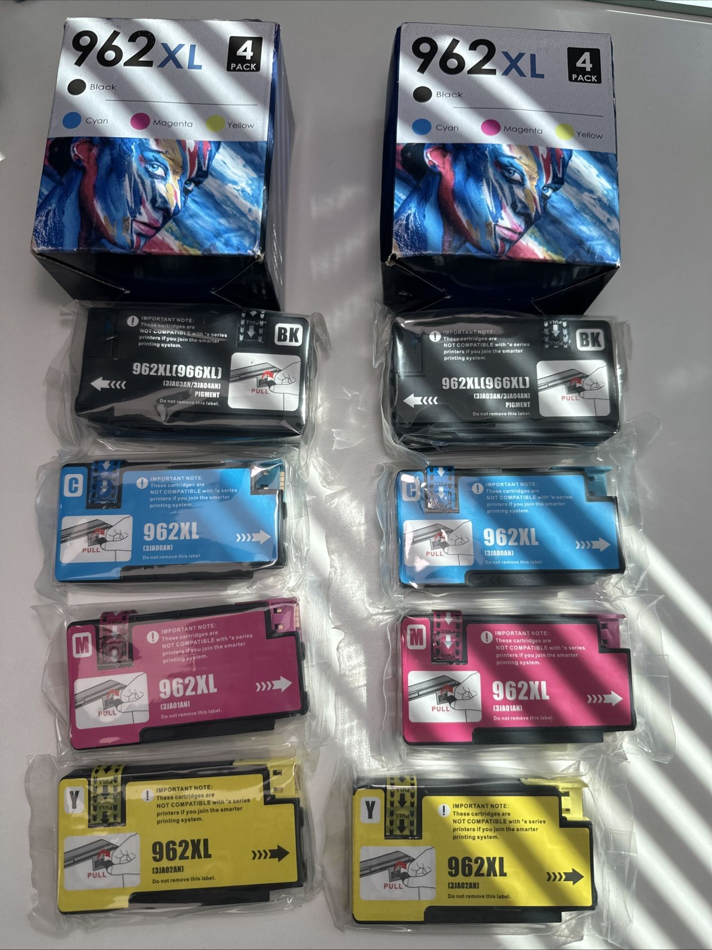 962XL Ink Cartridges for HP Officejet Pro 9010 9015 9018 9020 9025 Printers