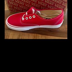 Red VANS NEW