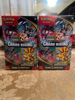 Pokemon Mega Evolution Chaos Rising Booster Bundle
