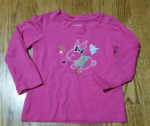 Toddler girls winter shirt