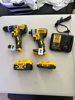 Dewalt impact and drill combo