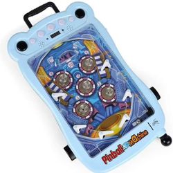 Pinball Toy Mini Pinball Plaything, Space Pinball Toy/Pinball Game Machine, with Sound & Light Children's Kids Parent-Child Game Console, for Boys and