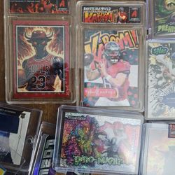 Custom Cards  Rookies.  Jayden ,Bo,Penix 