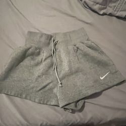 Nike Women’s Grey Fleece Shorts – Size XS