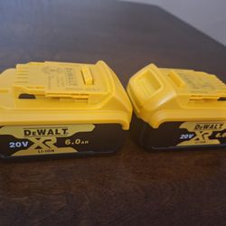 NEW: DEWALT 20V 6AH BATTERIES!