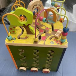 B. Toy Zony Zoo Wooden Cubicle