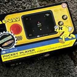 Pac Man Pocket Player In Box 