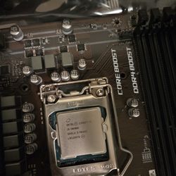 Intel i5 9600K and MSI Z390 A pro motherboard bundle