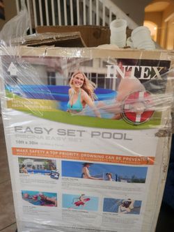 10 foot pool with pump