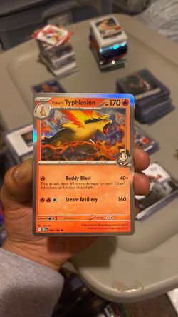Ethan’s Typhlosion #034 Destined Rivals Holofoil NM Pokémon Card
