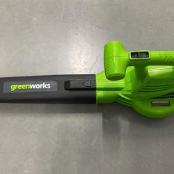 Greenworks 7 Amp Corded Leaf Blower