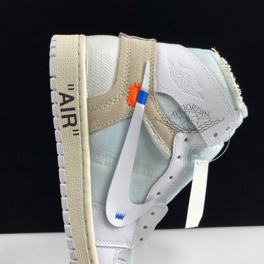 Retro High AJ 1 Off-White White shipping available shoes for Sale in  Brooklyn, NY - OfferUp