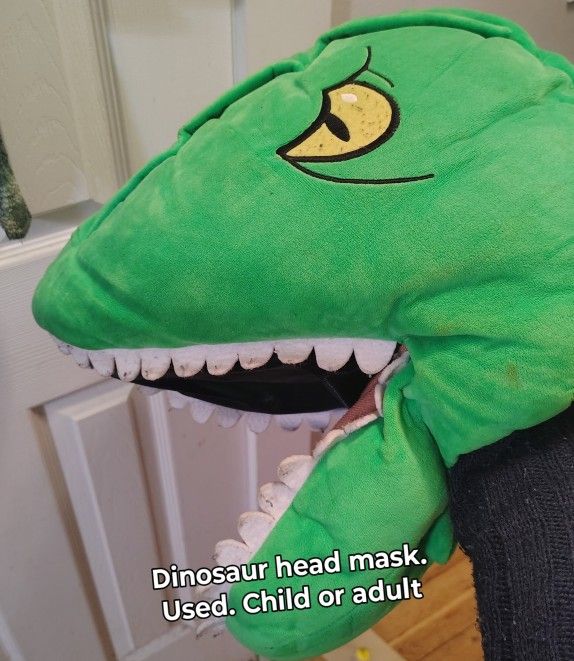 Dinosaur Head Mask