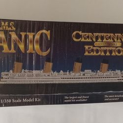 Minicraft RMS Titanic Centennial Edition 1912 To 2012, 1/350 scale model kit