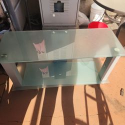 Glass TV Stand