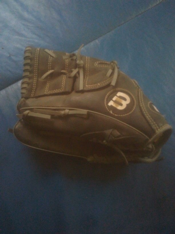 Left Hand Wilson Baseball Glove