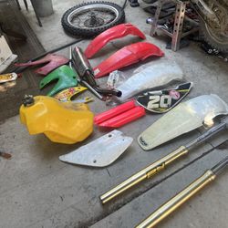 2004 Honda Crf450r Parts Lot 