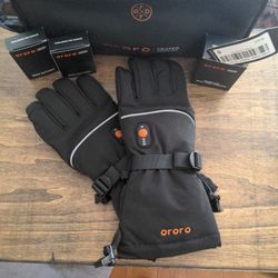 Brand New!!! Tags On!! Ski/Snowboard Unisex Heated "Buffalo" Gloves 