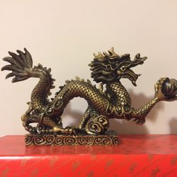 Copper Dragon For Luck And Fengshui