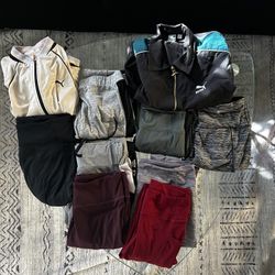 Yoga Pants And windbreakers
