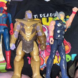 Dc and Marvel Action Figures 