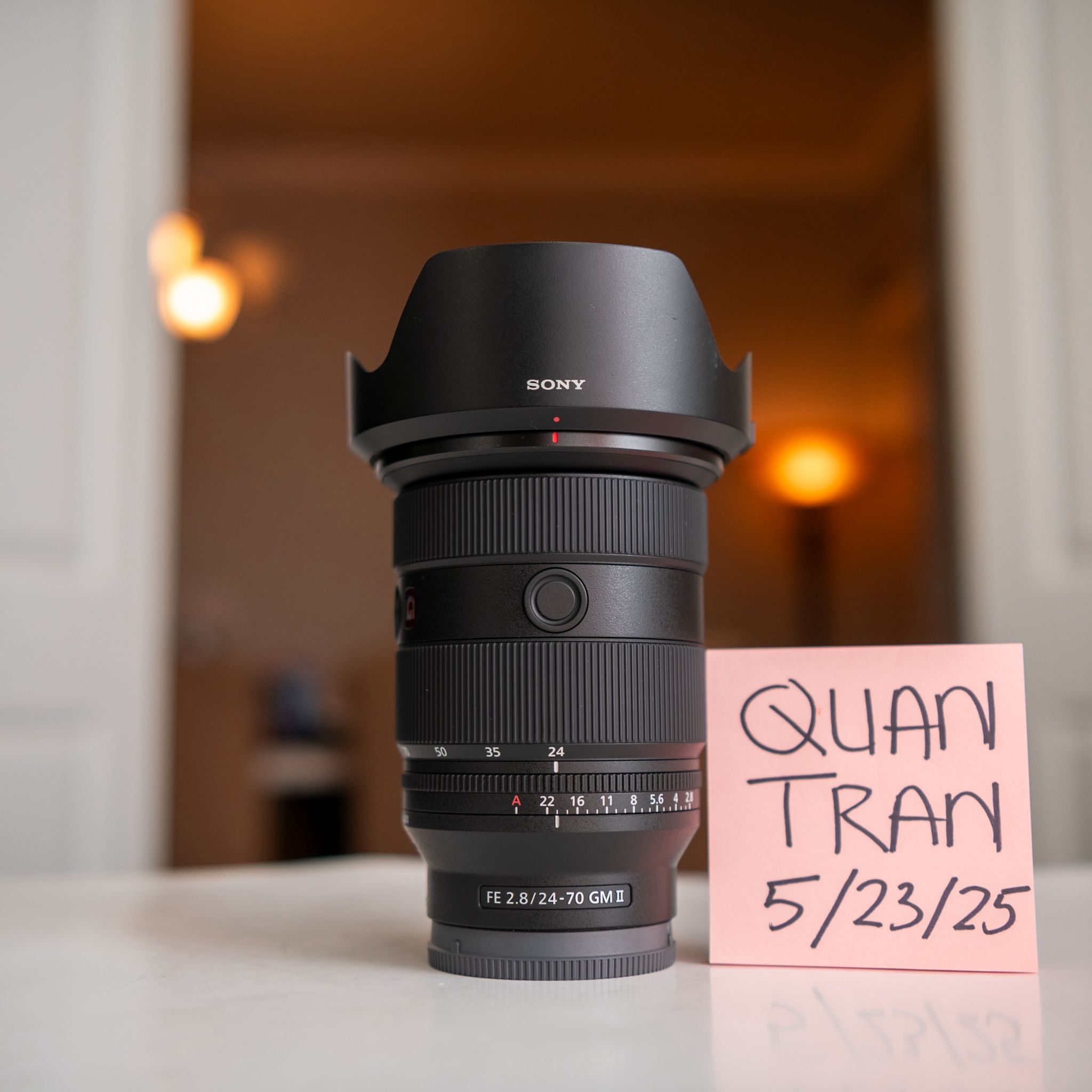 Sony 24-70mm F2.8 Gm II Lens